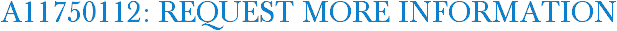 A11750112: Request More Information