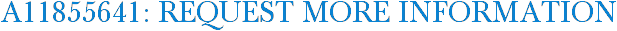A11855641: Request More Information