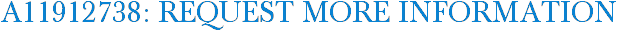 A11912738: Request More Information