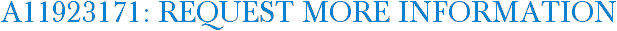 A11923171: Request More Information