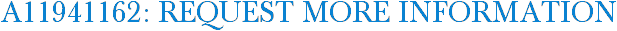 A11941162: Request More Information
