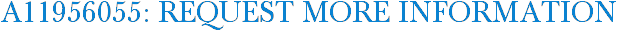 A11956055: Request More Information