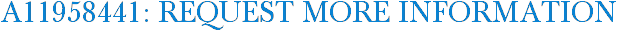 A11958441: Request More Information