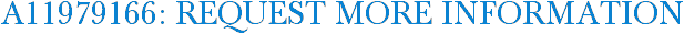 A11979166: Request More Information