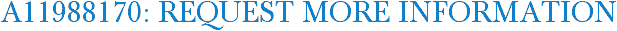 A11988170: Request More Information