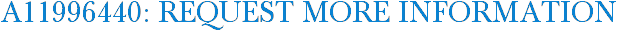 A11996440: Request More Information