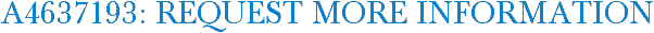 A4637193: Request More Information