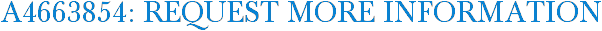 A4663854: Request More Information