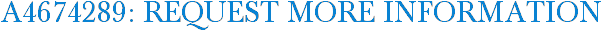 A4674289: Request More Information