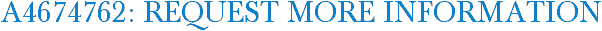 A4674762: Request More Information