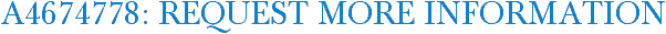 A4674778: Request More Information