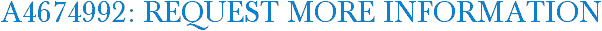 A4674992: Request More Information