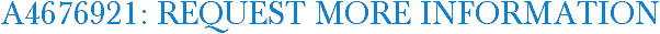 A4676921: Request More Information