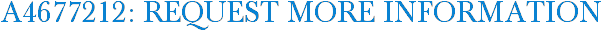 A4677212: Request More Information
