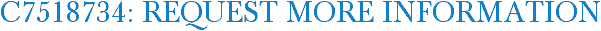 C7518734: Request More Information
