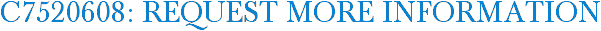 C7520608: Request More Information