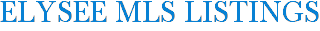 Elysee MLS Listings