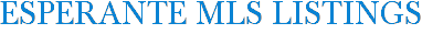 Esperante MLS Listings