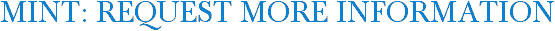 Mint: Request More Information