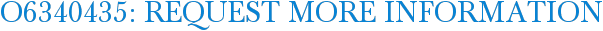 O6340435: Request More Information