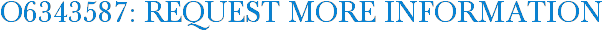 O6343587: Request More Information
