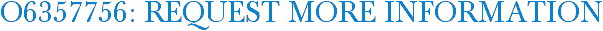O6357756: Request More Information