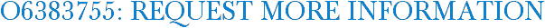 O6383755: Request More Information