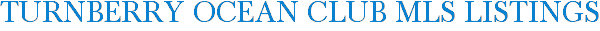 Turnberry Ocean Club MLS Listings